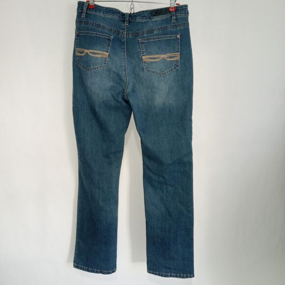Buffalo David Bitton 10/30 Mid Rise Soft Stretch  Blue Jeans - Picture 2 of 16
